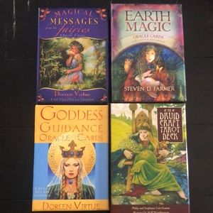 Tarot cards 4 complete decks